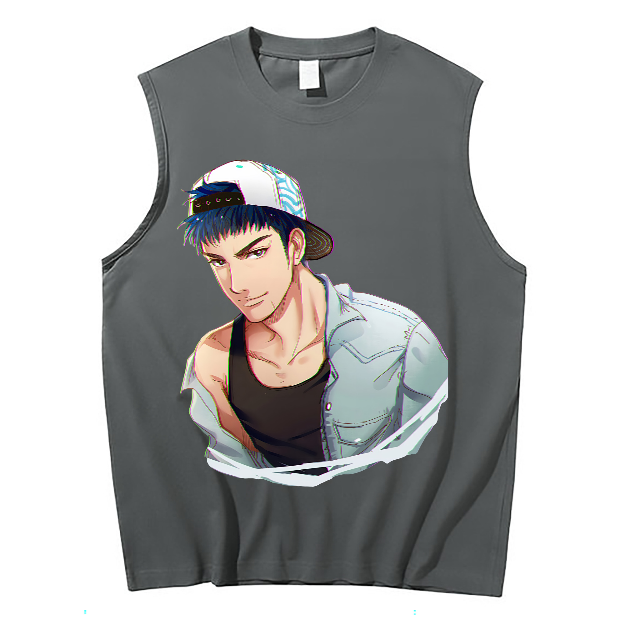 （画像用） SLAM DUNK／スラムダンク コットン100％タンクトップ（フロントプリント）